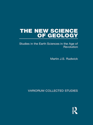 cover image of The New Science of Geology